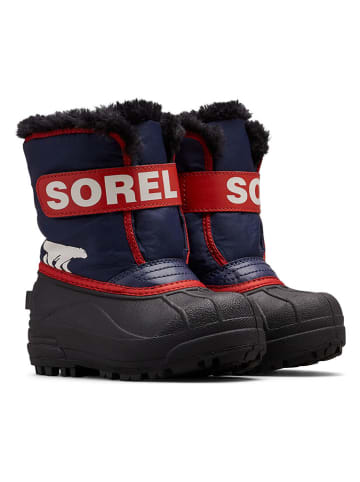 Sorel Winterboots "Snow Commander" in Schwarz/ Rot
