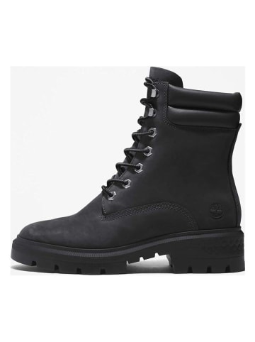 Timberland Leder-Stiefel "Cortina Valley" in Schwarz
