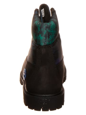 Timberland Leder-Boots "Herritage" in Schwarz/ Grün