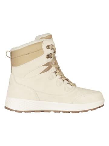 Westfjord Leder-Winterboots "Eldfjall" in Beige