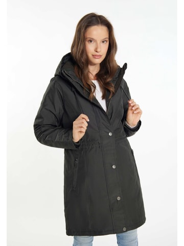 Schmuddelwedda Parka in Schwarz