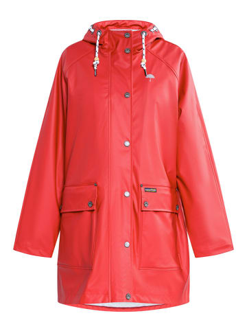 Schmuddelwedda Regenmantel in Rot
