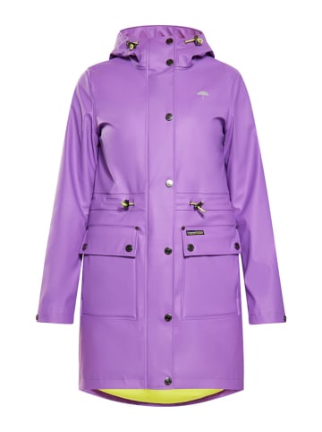 Schmuddelwedda Regenmantel paars