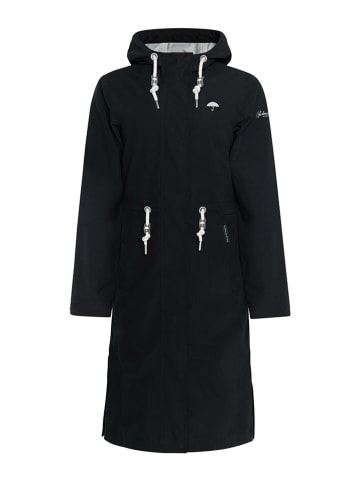 Schmuddelwedda Regenmantel in Schwarz