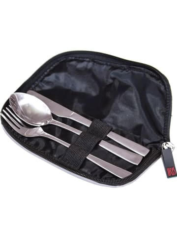 IRIS Barcelona Bestecktasche in Silber