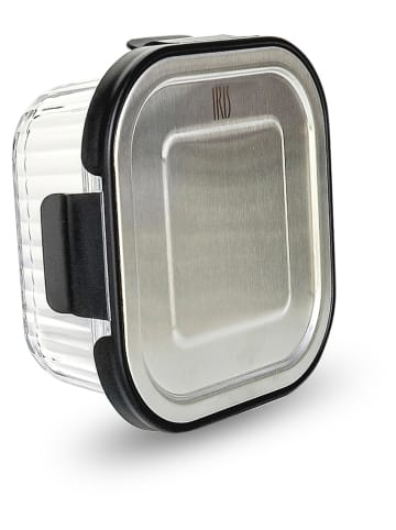 IRIS Barcelona Vershouddoos zilverkleurig/zwart - 520 ml