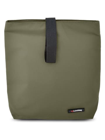 IRIS Barcelona Torba w kolorze oliwkowym na przekąski - 30 x 29,5 x 9 cm