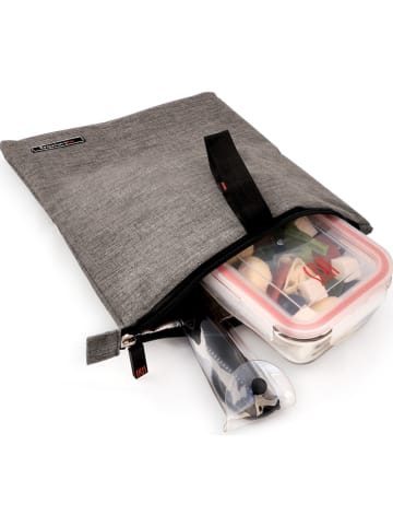 IRIS Barcelona Torba termiczna w kolorze szarym - 30 x 24 x 1 cm