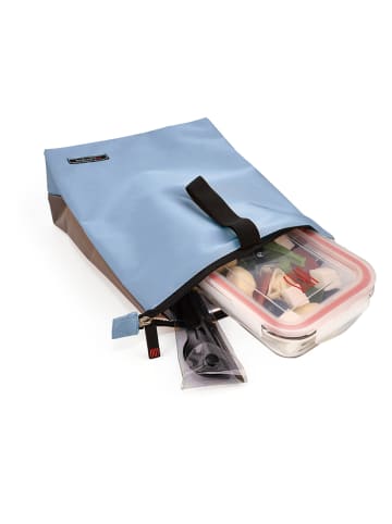 IRIS Barcelona Isolier-Snacktasche in Hellblau - (B)30 x (H)24 x (T)13 cm