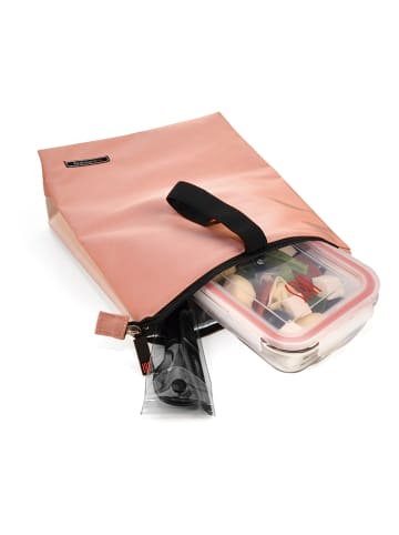 IRIS Barcelona Torba termiczna w kolorze jasnoróżowym na przekąski - 30 x 24 x 13 cm