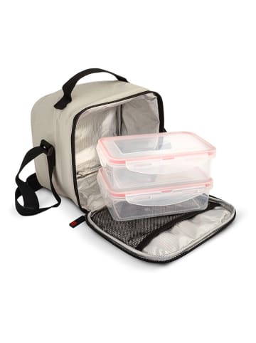 IRIS Barcelona Isoleerlunchtas "City" beige - (B)22 x (H)18 x (D)13 cm