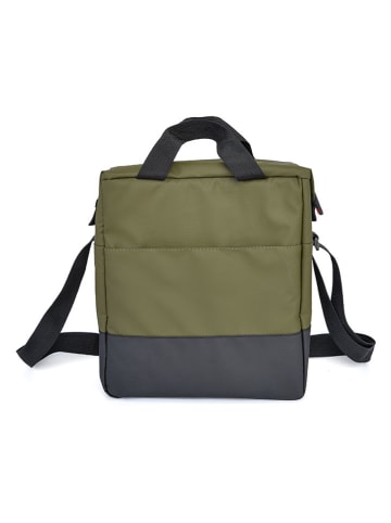 IRIS Isolier-Lunchtasche in Oliv - (B)24 x (H)27 x (T)11 cm