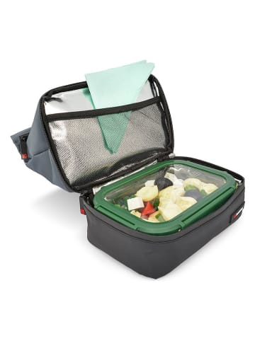 IRIS Barcelona Isoleerlunchtas grijs/zwart - (B)23 x (H)31 x (D)16 cm