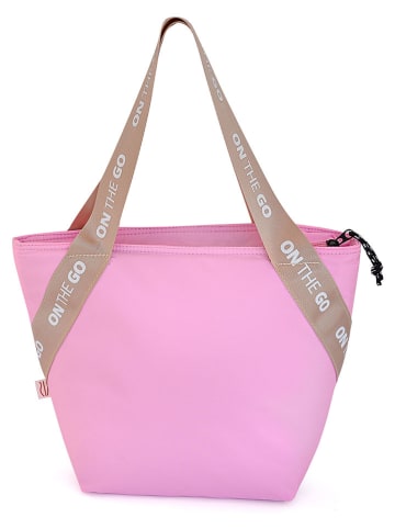 IRIS Barcelona Isoleerlunchtas "On the go" lichtroze - (B)33,5 x (H)24 x (D)14 cm