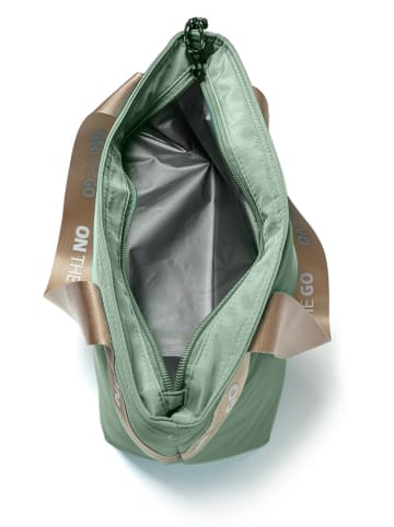 IRIS Barcelona Isolier-Lunchtasche "On The Go" in Grün - (B)33,5 x (H)24 x (T)14 cm