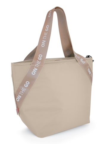 IRIS Barcelona Isolier-Lunchtasche "On The Go" in Creme - (B)33,5 x (H)24 x (T)14 cm