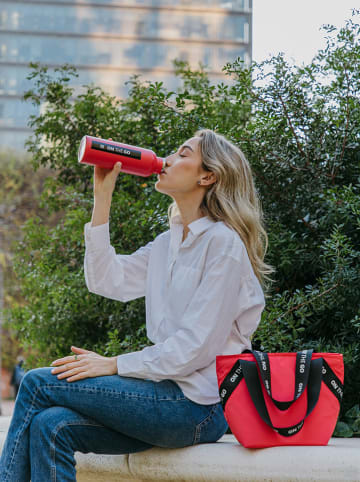 IRIS Barcelona Torba termiczna w kolorze różowym - 33 x 24 x 14 cm