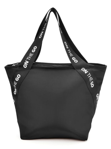 IRIS Barcelona Isolier-Lunchtasche "On the go" in Schwarz - (B)24 x (H)33,5 x (T)14 cm