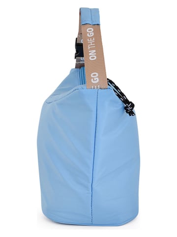 IRIS Barcelona Torba termiczna "On the go" w kolorze błękitnym na lunch - 29,5 x 19 x 13,5 cm