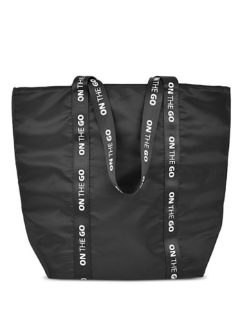 IRIS Barcelona Isolier-Lunchtasche "On the go" in Schwarz - (B)44 x (H)37 x (T)16 cm