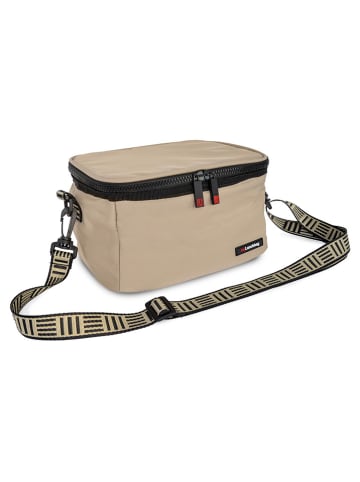 IRIS Barcelona Isolier-Lunchtasche ''Tribal'' in Beige - (B)24,5 x (H)18,5 x (T)14 cm