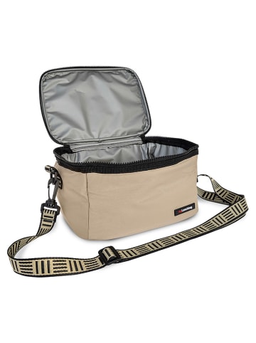 IRIS Barcelona Torba termiczna "Tribal" w kolorze beżowym na lunch - 24,5 x 18,5 x 14 cm