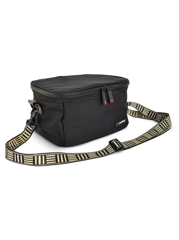 IRIS Barcelona Isoleerlunchtas "Tribal" zwart - (B)24,5 x (H)18,5 x (D)14 cm