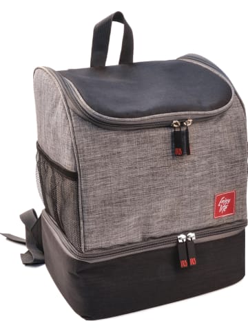 IRIS Barcelona Isoleerrugzak "Cooler" taupe - (B)23,5 x (H)29 x (D)18 cm