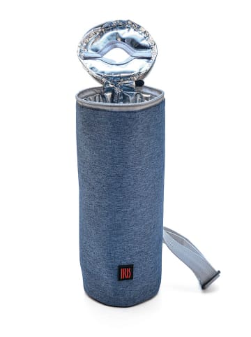 IRIS Barcelona Isolier-Flaschenhalter in Blau - 1,5 l