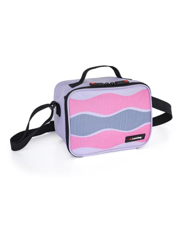 IRIS Barcelona Isoleerlunchtas "Sound" roze/blauw - (B)22 x (H)18 x (D)13 cm