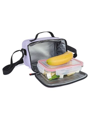 IRIS Barcelona Isoleerlunchtas "Sound" roze/blauw - (B)22 x (H)18 x (D)13 cm