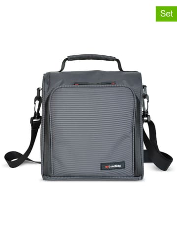 IRIS Barcelona 3-częściowy zestaw w kolorze szarym na lunch