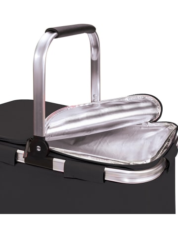 IRIS Barcelona Termiczny kosz piknikowy w kolorze czarnym - 43 x 27 x 24 cm