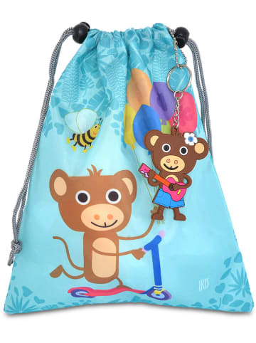 IRIS Barcelona Isolier-Snacktasche "Rico" in Mint - (B)17 x (H)21 x (T)4 cm