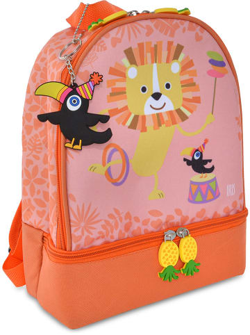 IRIS Barcelona Isolier-Snackrucksack "Rico" in Orange - (B)21 x (H)28 x (T)12 cm