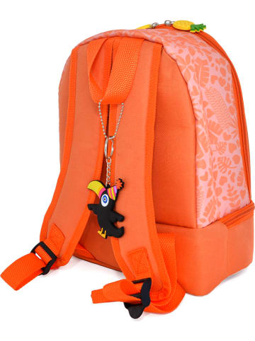 IRIS Barcelona Isolier-Snackrucksack "Rico" in Orange - (B)21 x (H)28 x (T)12 cm