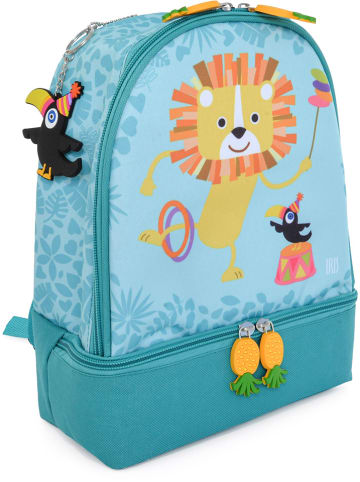 IRIS Barcelona Isolier-Snackrucksack "Rico" in Mint- (B)21 x (H)28 x (T)12 cm