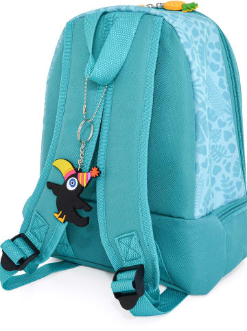 IRIS Barcelona Isolier-Snackrucksack "Rico" in Mint- (B)21 x (H)28 x (T)12 cm