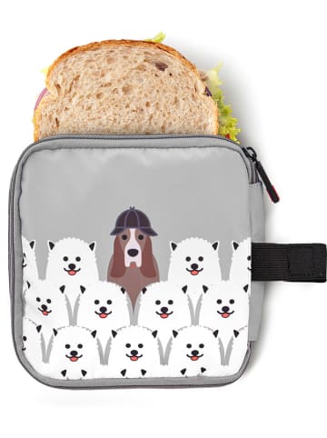 IRIS Barcelona Sandwichtasche in Hellgrau - (B)16 x (H)16 cm