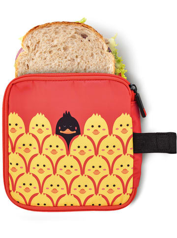 IRIS Barcelona Sandwichtas rood/geel - (B)16 x (H)16 cm