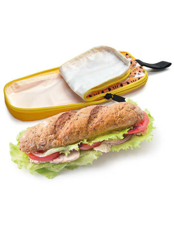 IRIS Barcelona Sandwichtasche "Yellow Friends" in Gelb - (B)12 x (H)26 x (T)2,5 cm