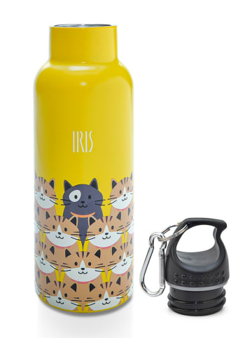IRIS Barcelona Butelka termiczna "Yellow Friends" w kolorze żółtym - 500 ml