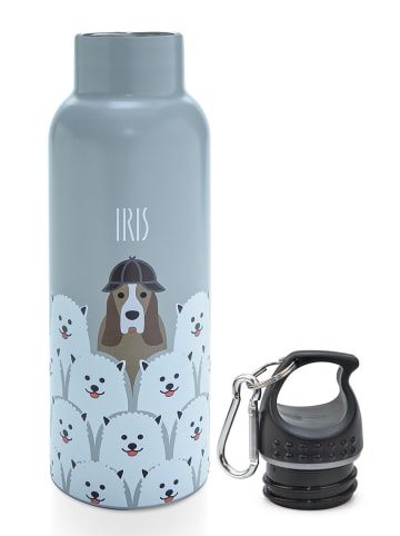 IRIS Barcelona Isoleerfles "Grey Friends" grijs - 500 ml