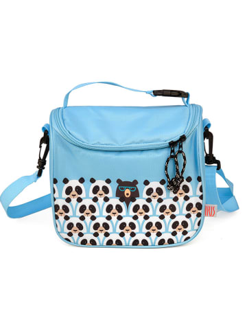 IRIS Barcelona Isoliertasche in Hellblau/ Weiß - (B)22,5 x (H)20 x (T)12,5 cm