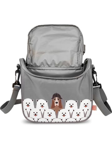 IRIS Barcelona Torba termiczna w kolorze jasnoszarym - 22,5 x 20 x 12,5 cm