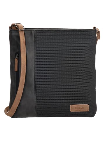 Beagles Schoudertas zwart - (B)31 cm x (H)30 cm x (D)5 cm