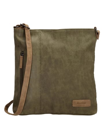 Beagles Umhängetasche in Khaki - (B)31 cm x (H)30 cm x (T)5 cm