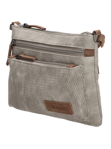 Beagles Torebka "Brunete" w kolorze szarym - 24 x 16 x 4 cm