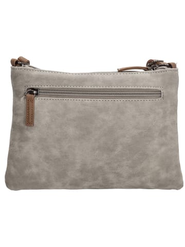 Beagles Schoudertas "Brunete" grijs - (B)24 x (H)16 x (D)4 cm