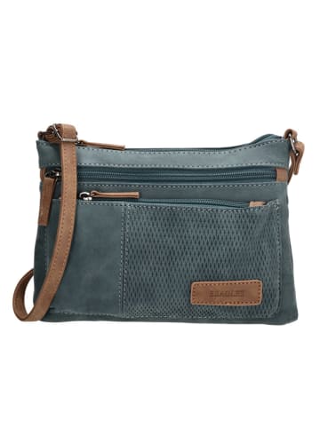 Beagles Schoudertas "Brunete" blauw - (B)24 x (H)16 x (D)4 cm